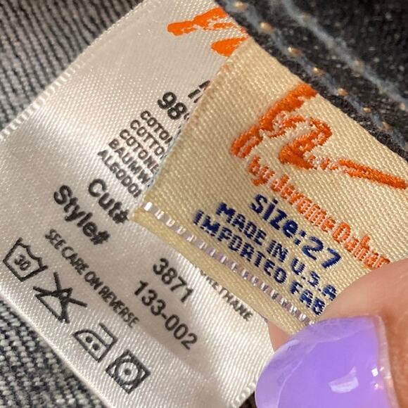 Citizens Of Humanity Womens Jeans Black Avedon #133 Low Waist Skinny Stretch 27 - Picture 6 of 14